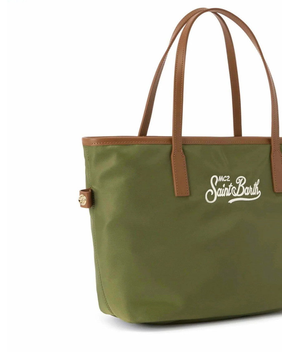 Green City Top Zip Large Tote 2