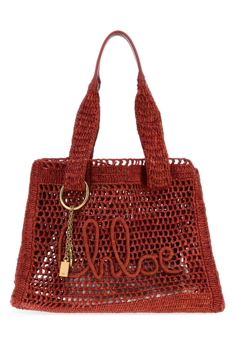 Brown Logo Large Tote 1