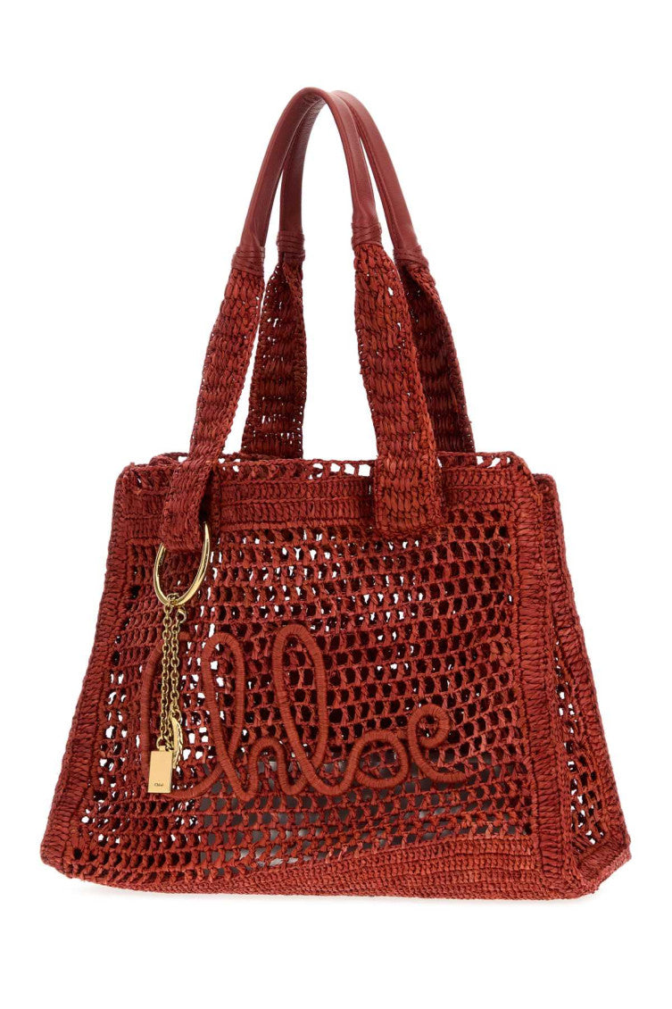 Brown Logo Large Tote 2