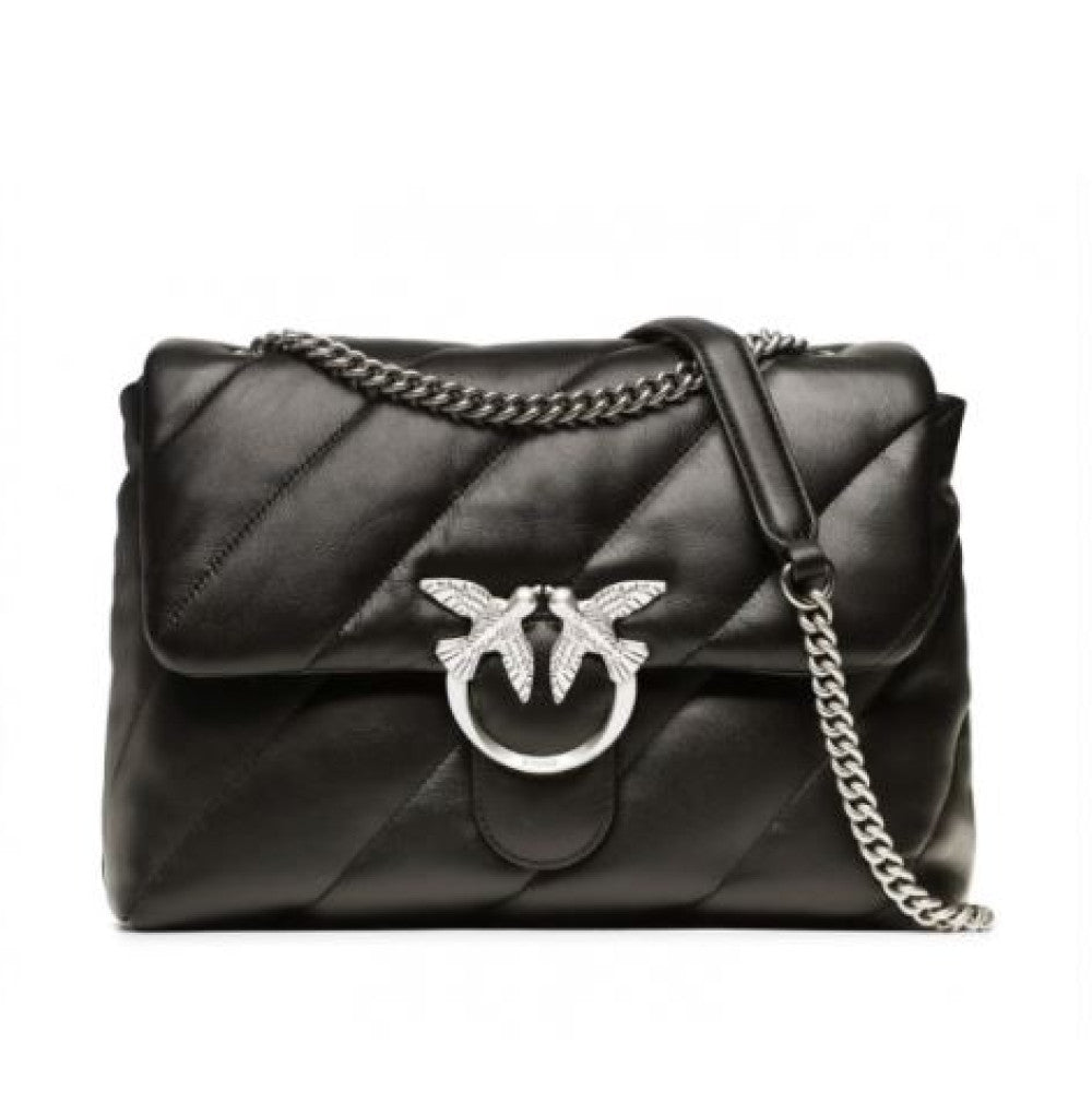 Black Love Big Puff shoulder bag 1