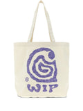 White Graphic Tote 1