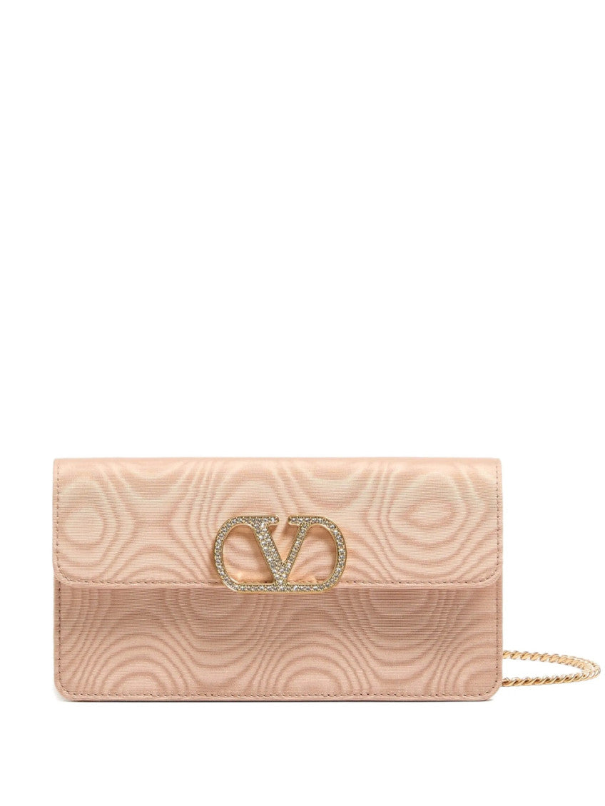Pink Vlogo Small Crossbody Bag 1