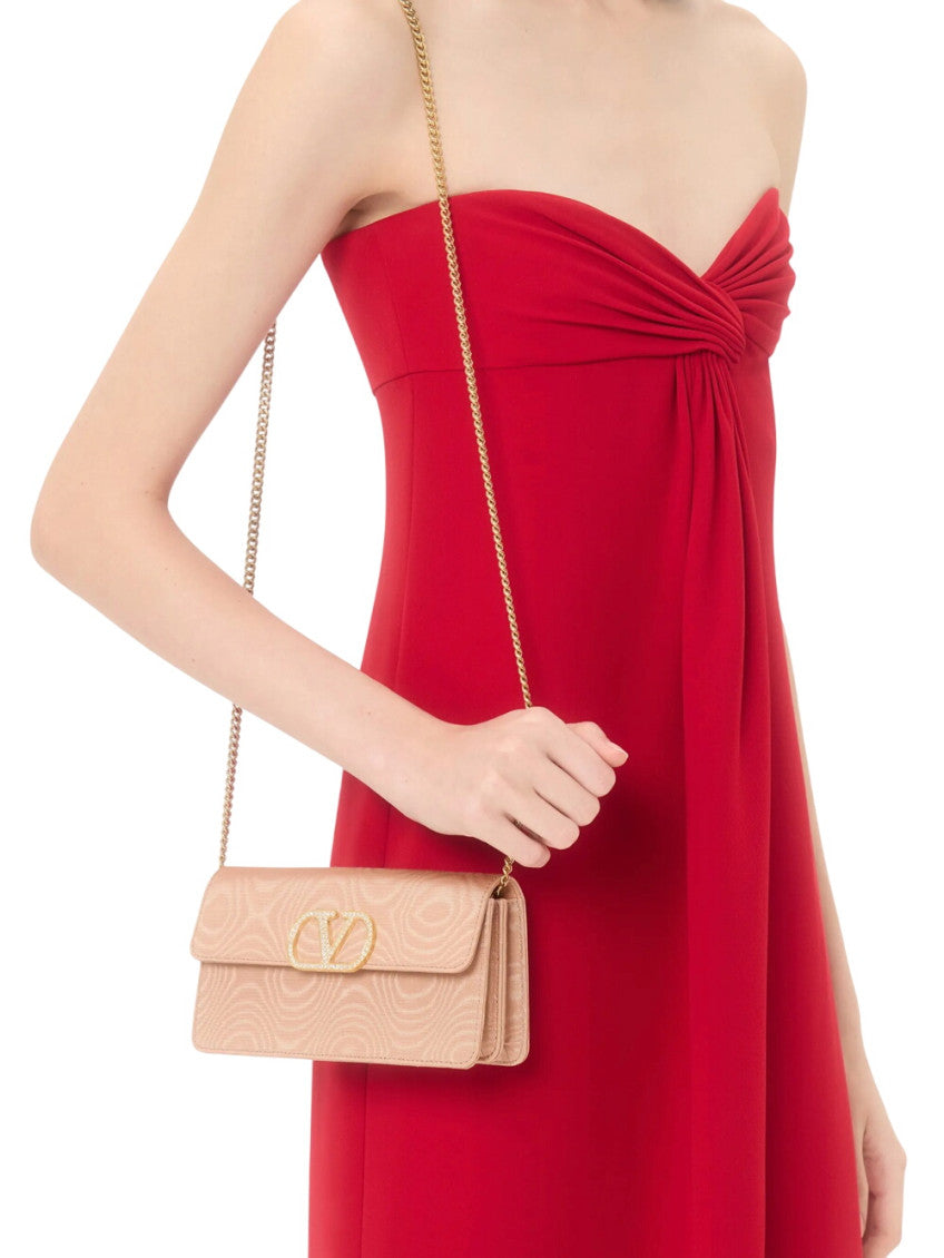 Pink Vlogo Small Crossbody Bag 5