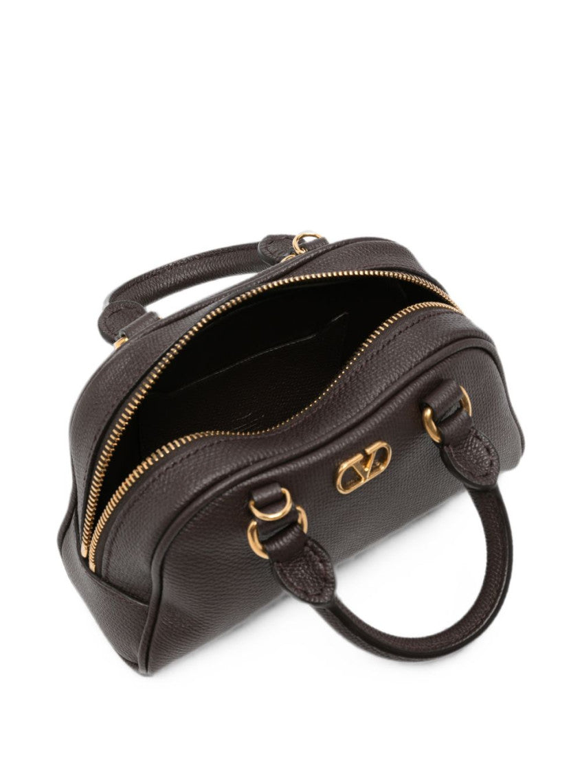 Brown VLogo Signature Mini Duffle Bag 3