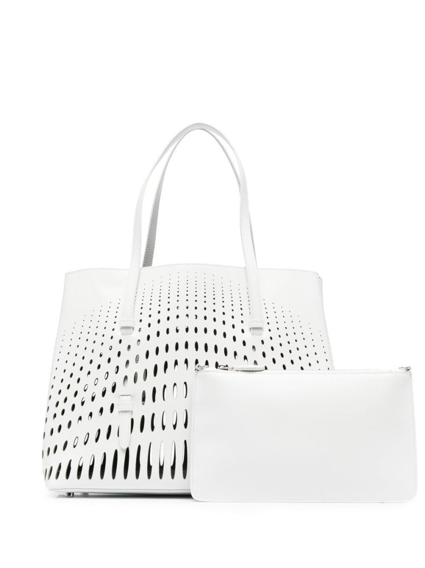 White Mina 32 Medium Tote 1