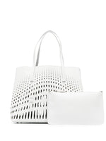 White Mina 32 Medium Tote 1