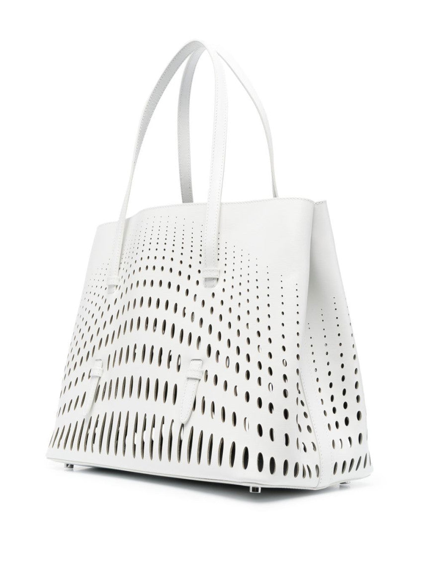 White Mina 32 Medium Tote 2