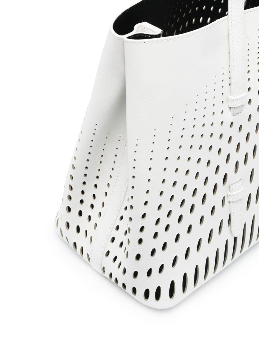White Mina 32 Medium Tote 4