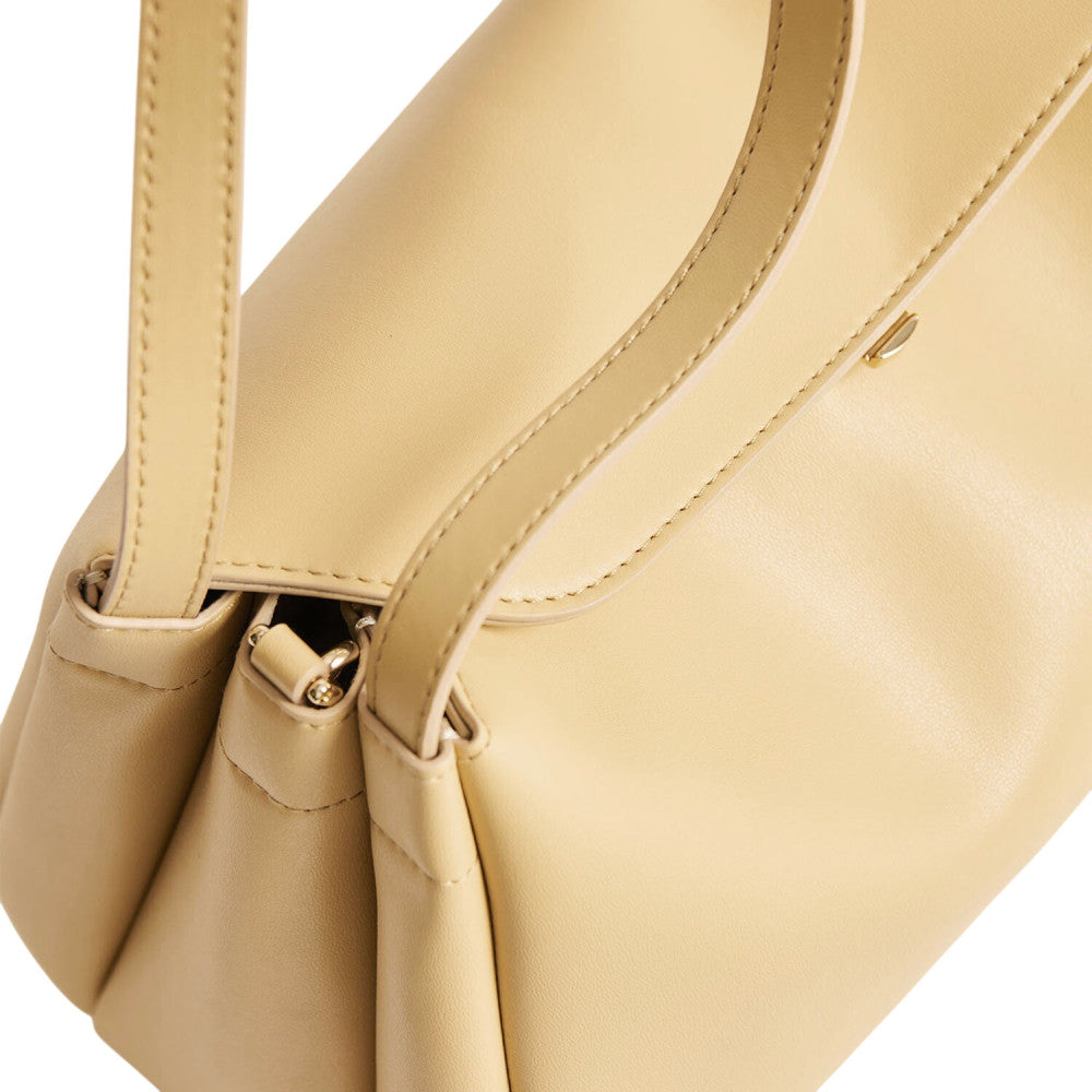 Beige Eudora Medium Shoulder Bag 4