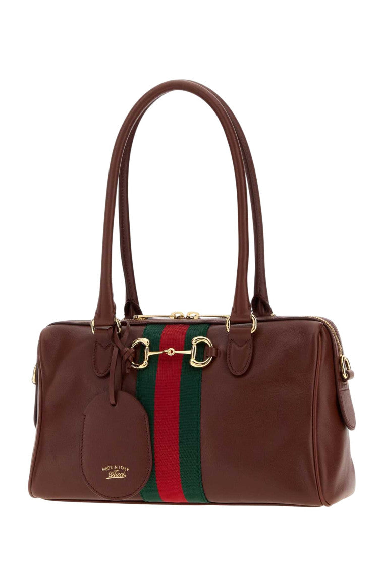 Brown Borsetto Medium Shoulder Bag 2