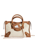 Beige Le City Small Satchel 1