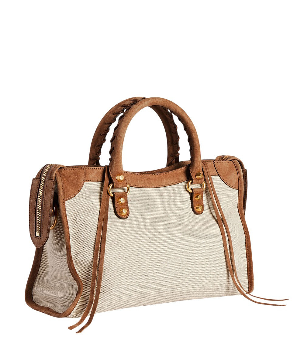 Beige Le City Small Satchel 3