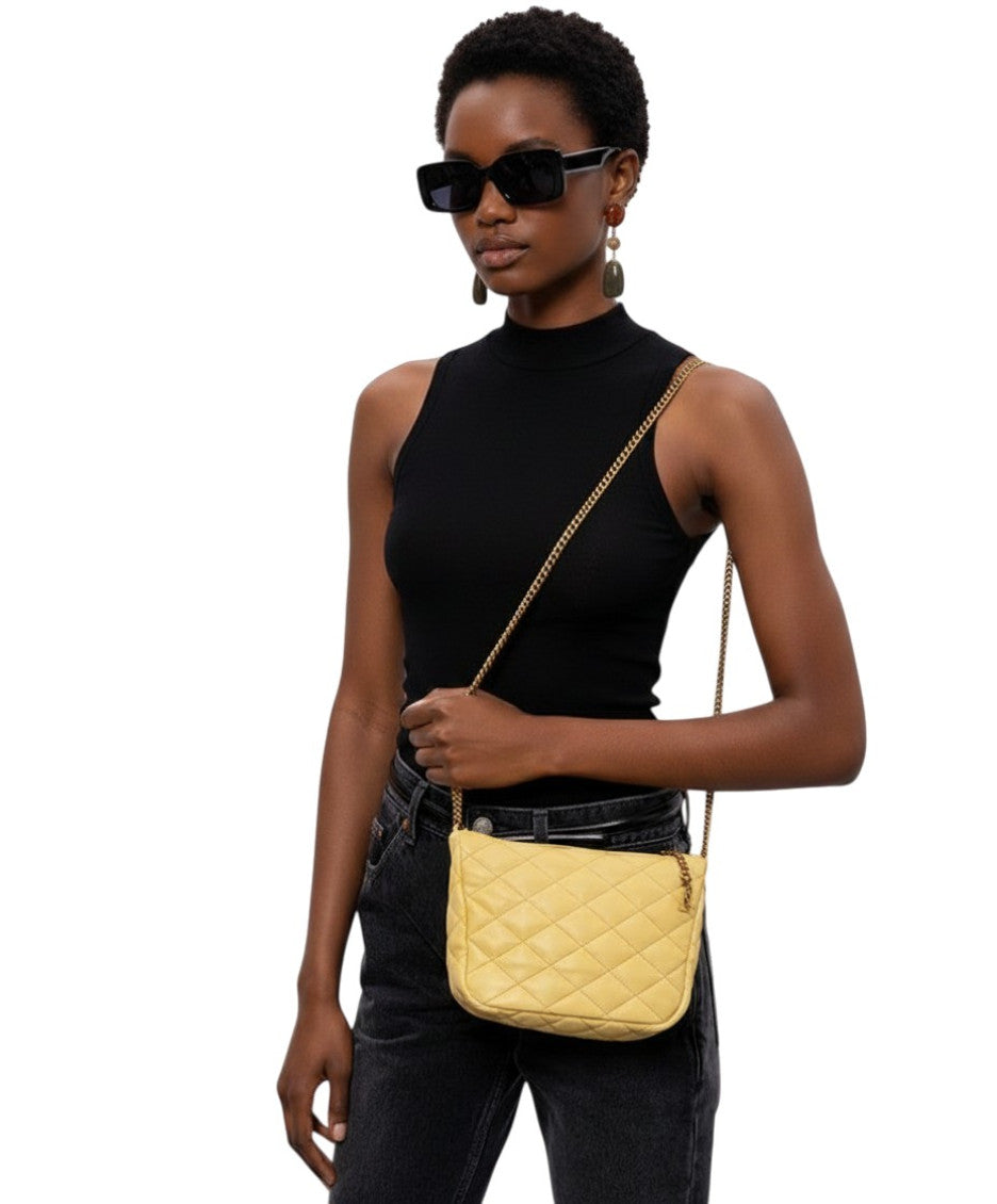 Yellow June Small Shoulder Bag 4