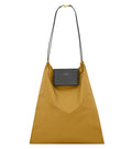 Mustard Foulard Folding Tote 1
