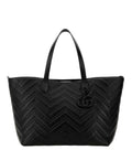Black GG Marmont Large Tote 1