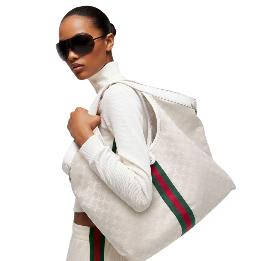 White Giglio Large Tote 5