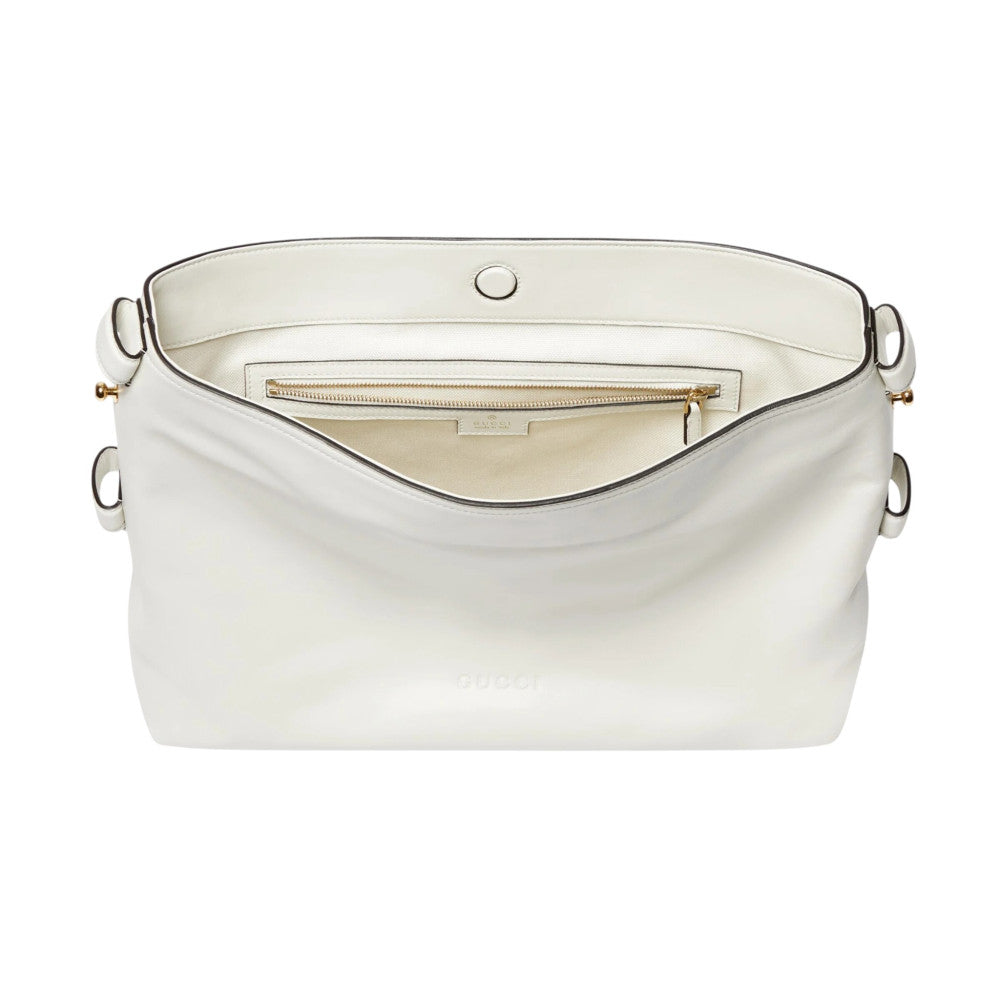 White Beatrix Medium Tote 4