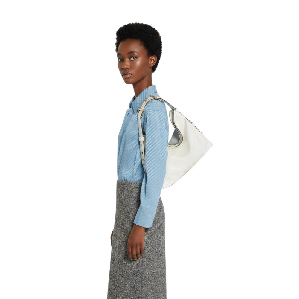 White Beatrix Medium Tote 5