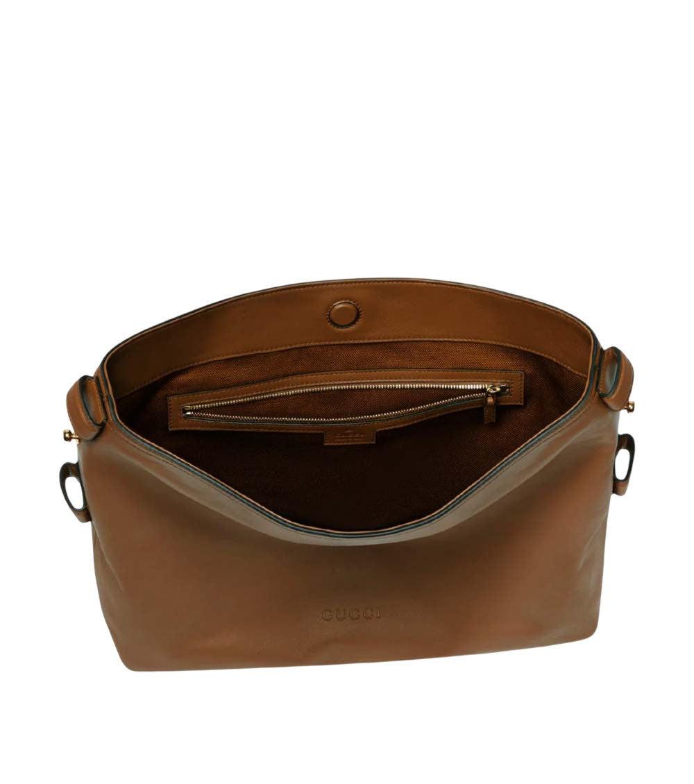 Brown Beatrix Medium Tote 4