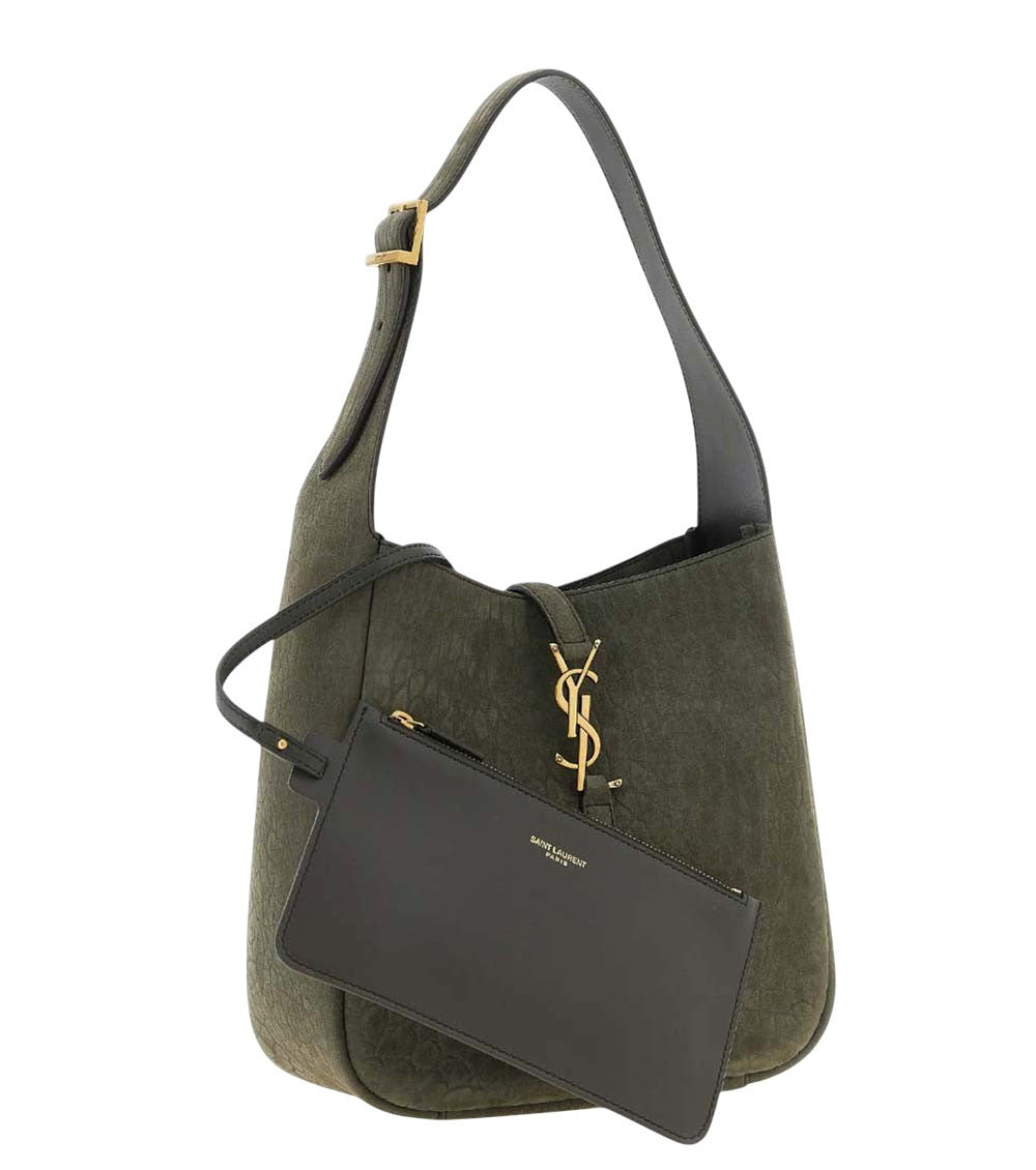 Dark Grey Le 5 A 7 Small Hobo 3