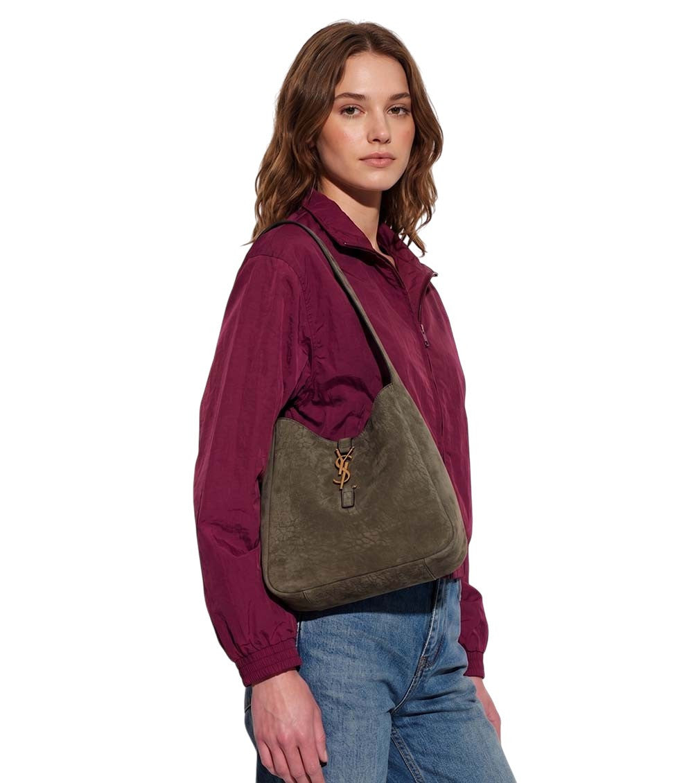 Dark Grey Le 5 A 7 Small Hobo 5
