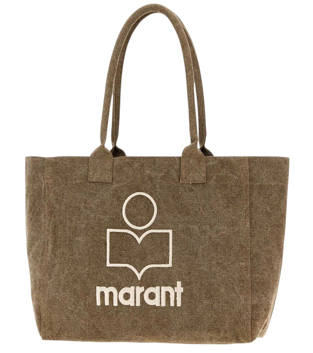 Brown Yenky Large Top Zip Tote 2
