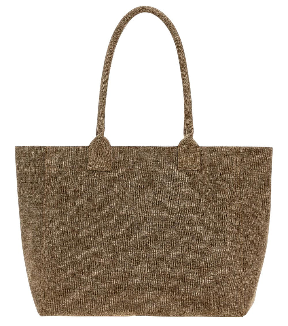 Brown Yenky Large Top Zip Tote 3