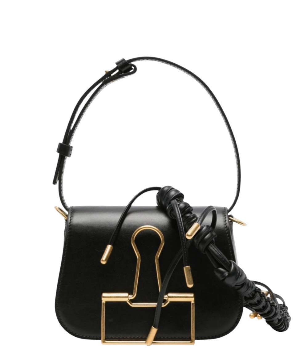 Black Skeleton Binder Mini Shoulder Bag 1