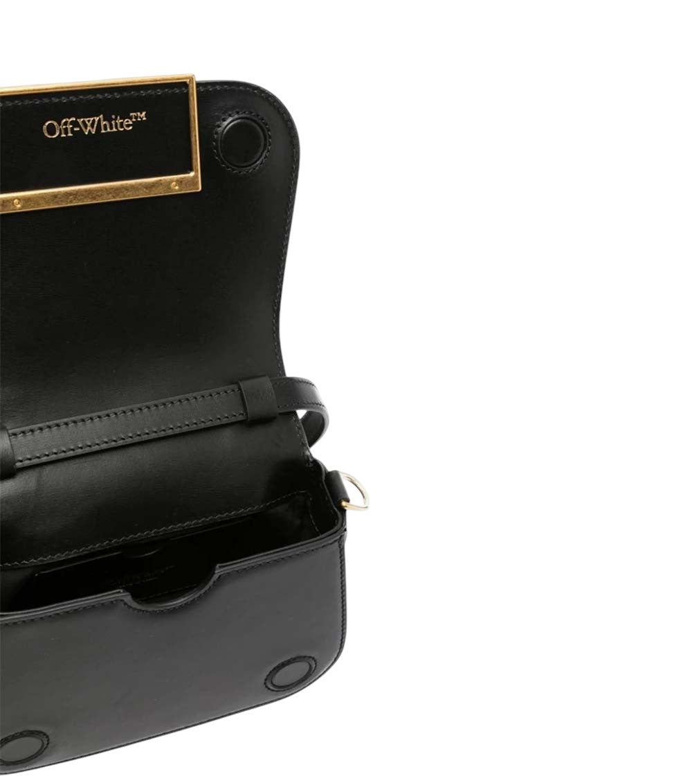 Black Skeleton Binder Mini Shoulder Bag 4