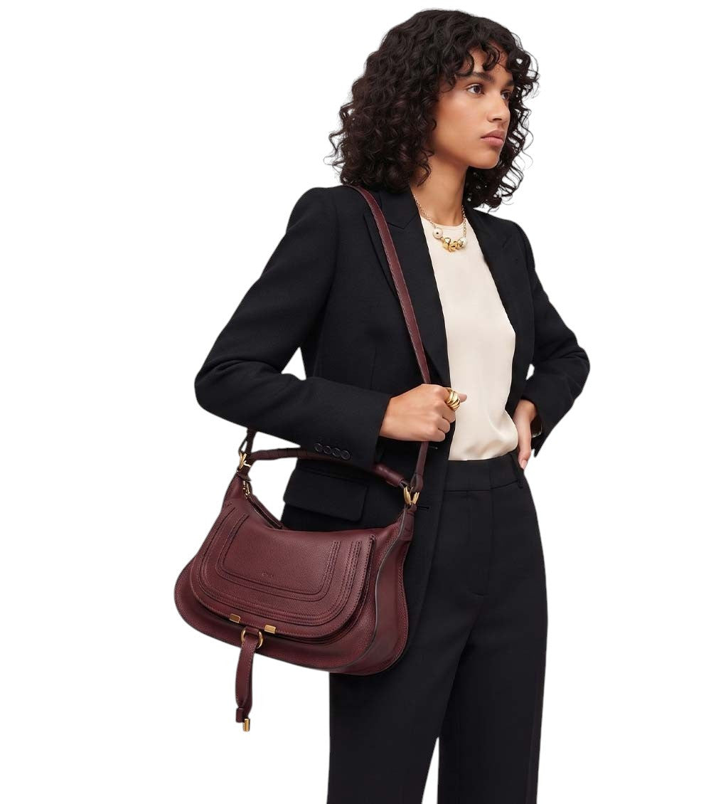 Dark Velvet Marcie Small Shoulder Bag 5