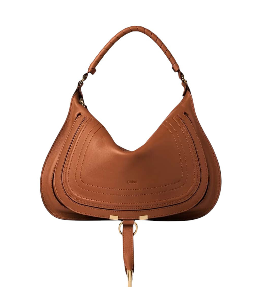 Brown Marcie Large Shoulder Bag 1