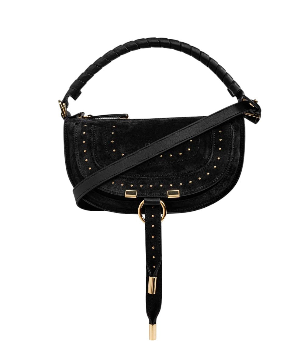 Black Marcia Small Shoulder Bag 1