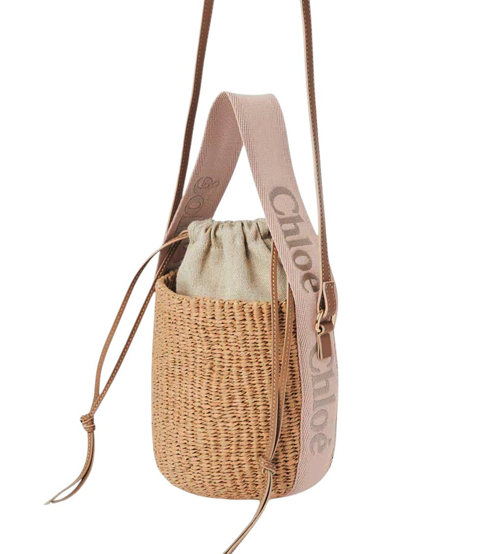 Natural Woody Mini Bucket Bag 2