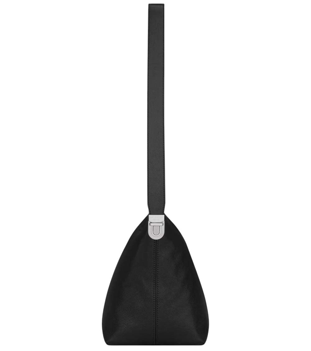 Black Le Tuc Large Shoulder Bag 4