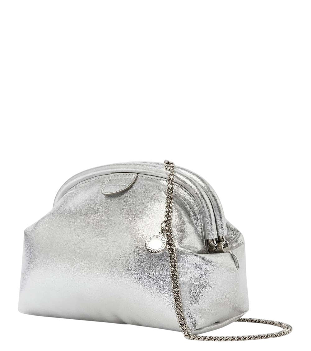 Silver Falabella Clutch 2