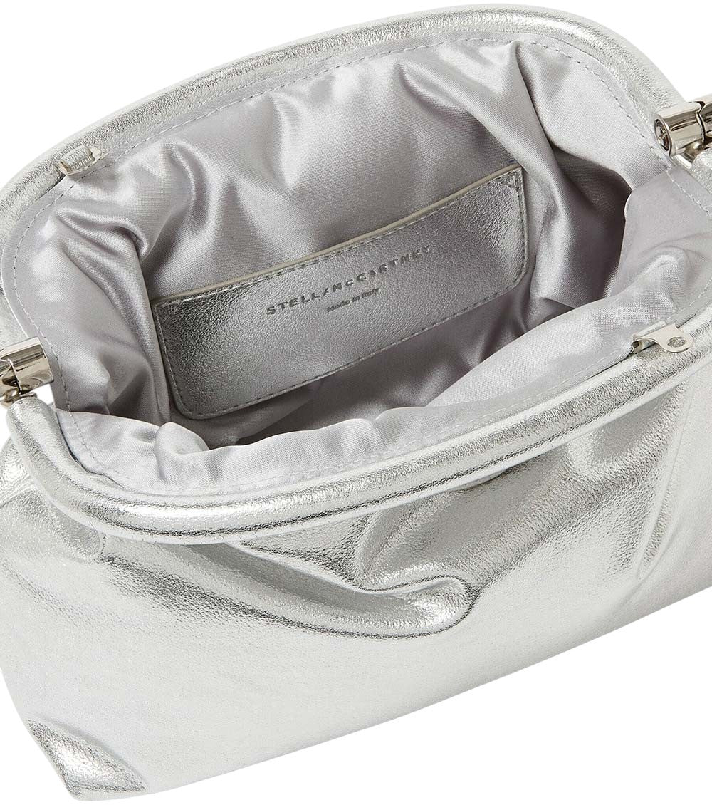 Silver Falabella Clutch 4