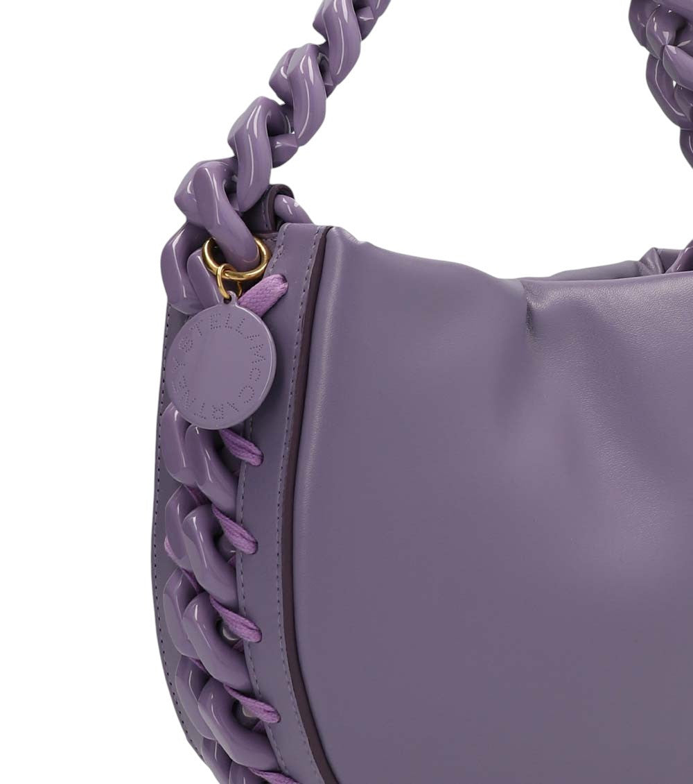 Purple Frayme Small Shoulder Bag 3