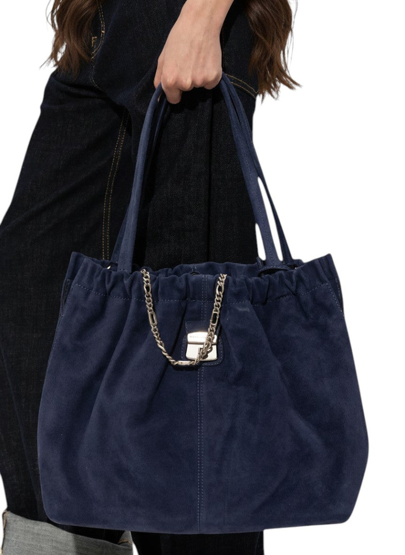 Blue Cristina Large Tote 4