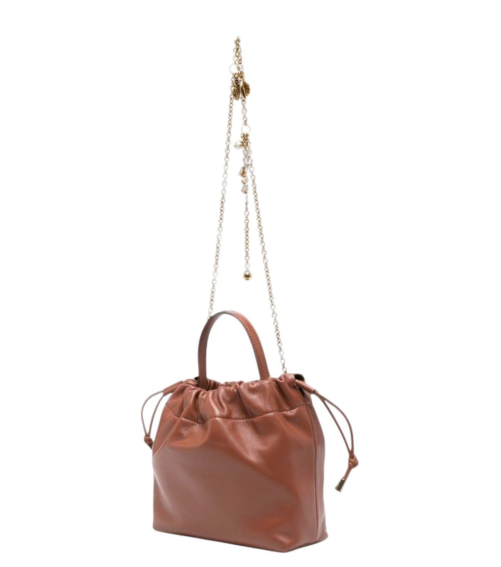 Brown Icons Mini Bucket Bag 2