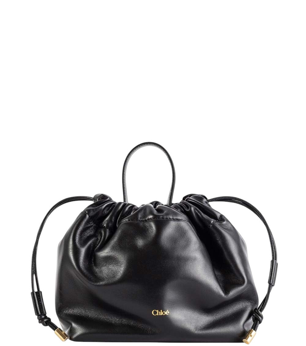 Black Icons Mini Bucket Bag 1