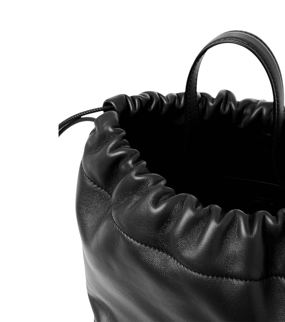 Black Icons Mini Bucket Bag 3