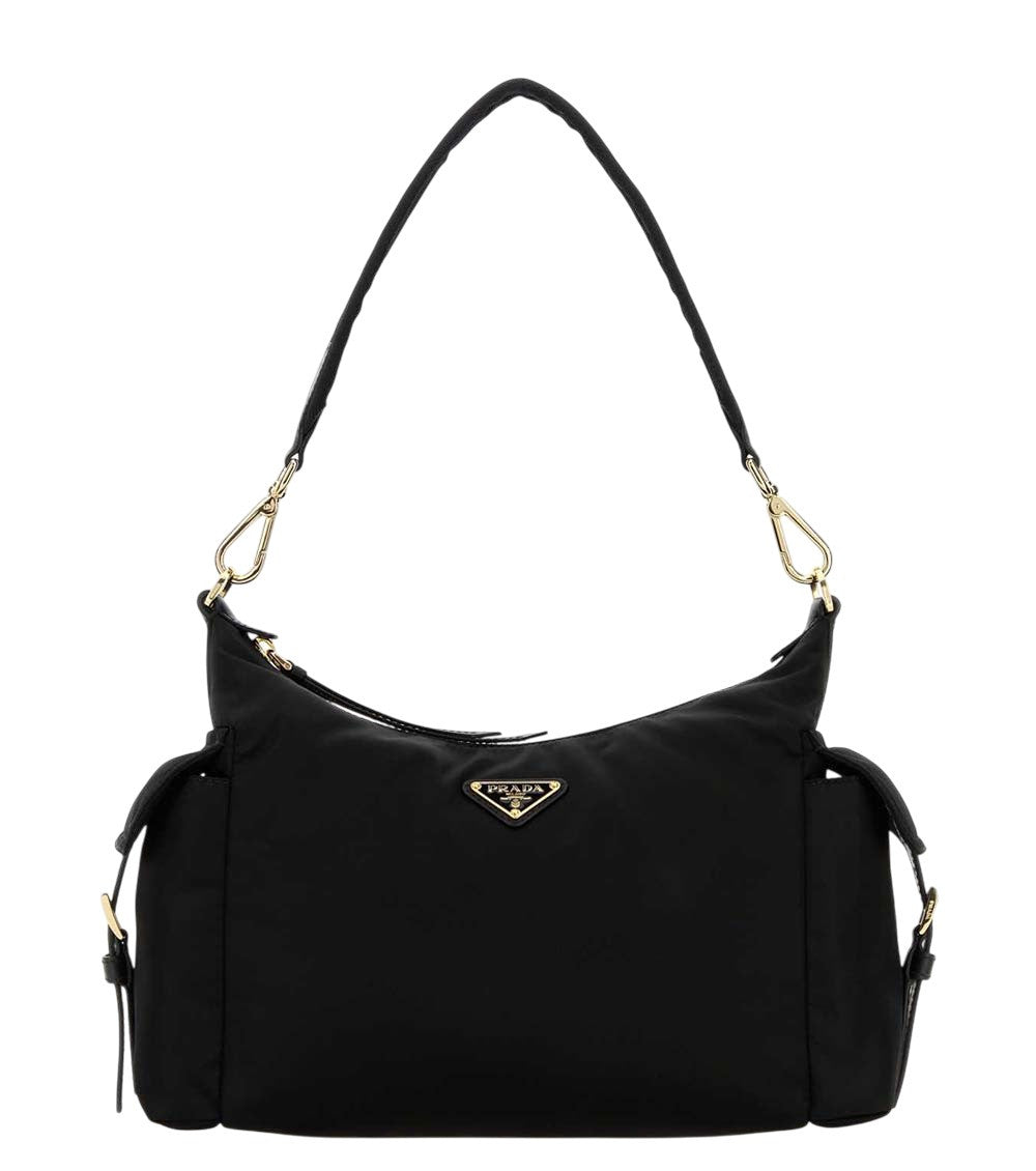 Black Explore Large Shoulder Bag 1