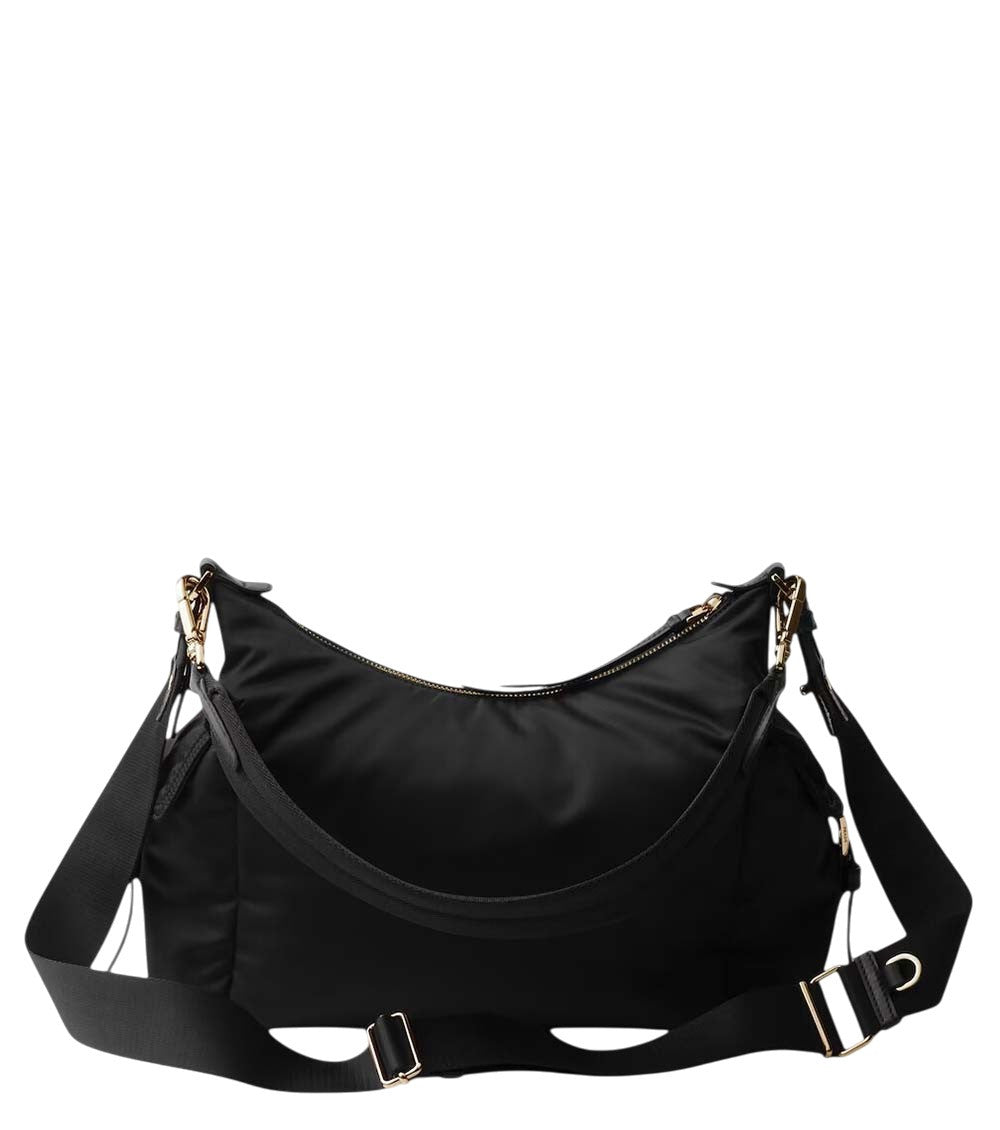 Black Explore Large Shoulder Bag 3