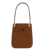Brown Lee Radziwill Medium Bucket Bag 1