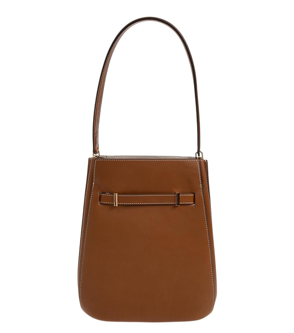 Brown Lee Radziwill Medium Bucket Bag 2