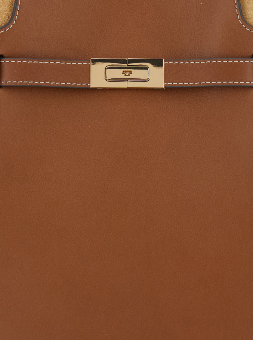 Brown Lee Radziwill Medium Bucket Bag 4
