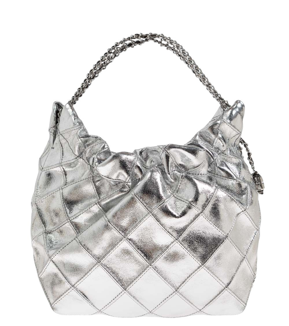 Silver Fleming Mini Hobo 2