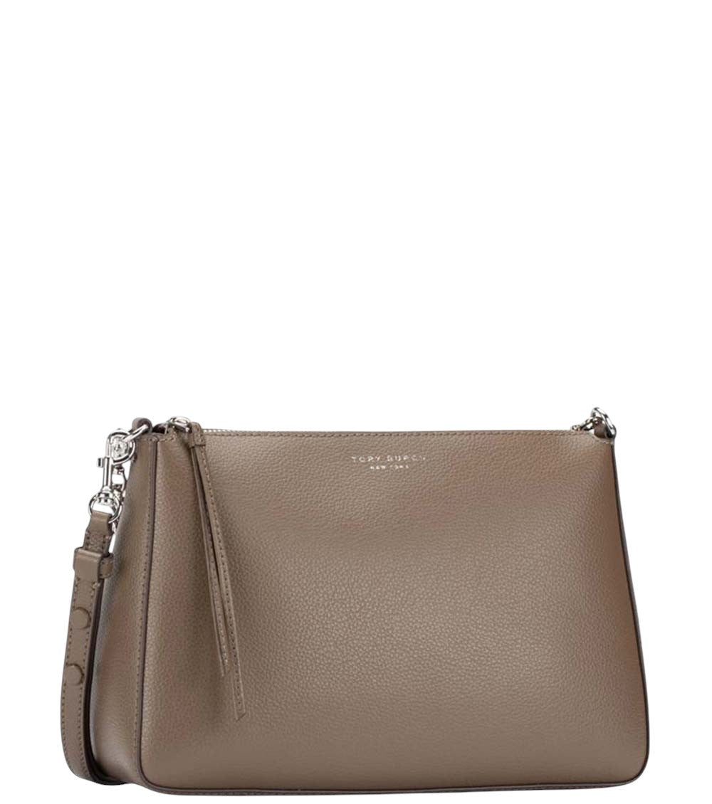 Taupe Perry Medium Shoulder Bag 2