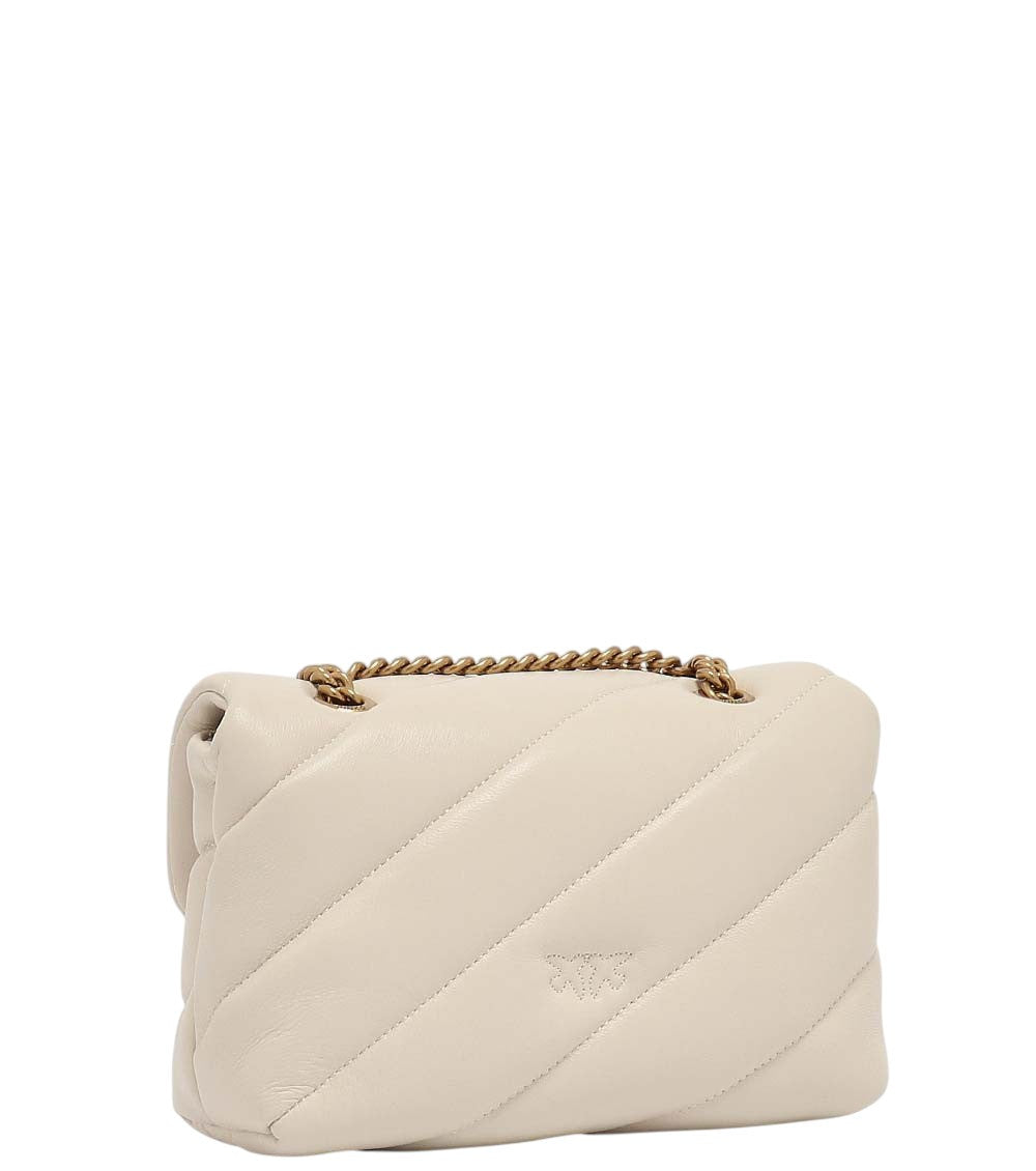 Beige Love Small Shoulder Bag 2