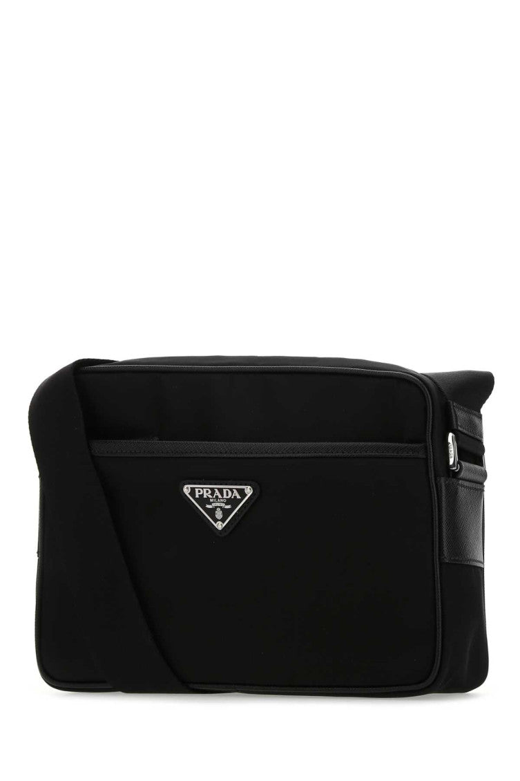 Black Re-Nylon crossbody bag 2